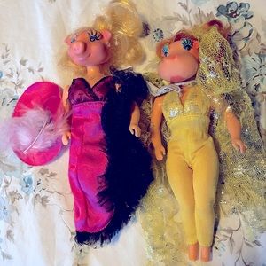1979 Mattel Gorgeous Creatures Heavenly Hippo and Princess Pig